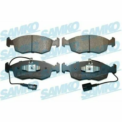 Miglior Prezzo SAMKO 5SP1653 Kit Pastiglie Freno, Freno a Disco