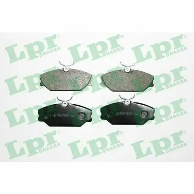 Consegna Rapida LPR 05P816 Kit Pastiglie Freno, Freno a Disco
