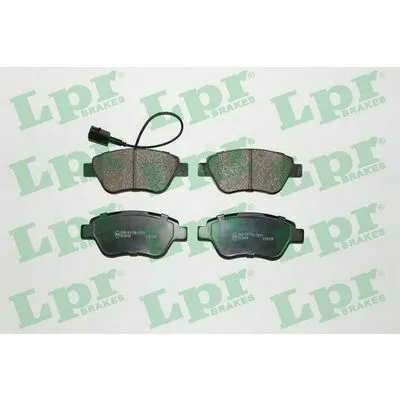 Promozione LPR 05P1225 Kit Pastiglie Freno, Freno a Disco