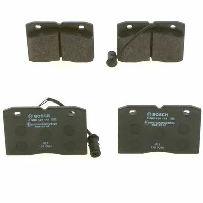 BOSCH 0 986 424 144 Kit Pastiglie Freno, Freno a Disco Ultime Pezzi
