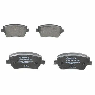 BOSCH 0 986 494 856 Kit Pastiglie Freno, Freno a Disco Prezzo Scontato