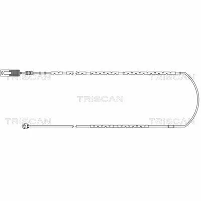 Promo Stagionale TRISCAN 8115 11018 Contatto Segnalazione, Usura Past. Freno/mat. d‘Attrito