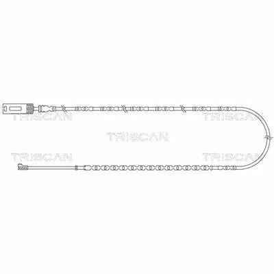 TRISCAN 8115 11066 Contatto Segnalazione, Usura Past. Freno/mat. d‘Attrito Professionale