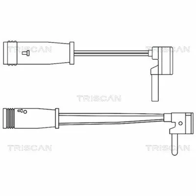 TRISCAN 8115 23017 Contatto Segnalazione, Usura Past. Freno/mat. d‘Attrito Quantità Limitata
