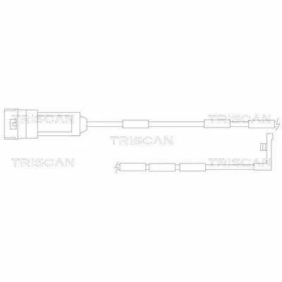 TRISCAN 8115 24001 Contatto Segnalazione, Usura Past. Freno/mat. d‘Attrito Affare