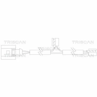 TRISCAN 8115 29005 Contatto Segnalazione, Usura Past. Freno/mat. d‘Attrito Miglior Prezzo