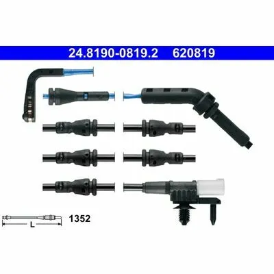 Promo Stagionale ATE 24.8190-0819.2 Contatto Segnalazione, Usura Past. Freno/mat. d‘Attrito