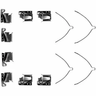 BOSCH 1 987 474 279 Kit Accessori, Pastiglia Freno Reso Gratuito