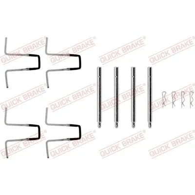 Vendita Finale QUICK BRAKE 109-0977 Kit Accessori, Pastiglia Freno
