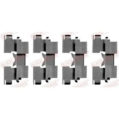 QUICK BRAKE 109-1662 Kit Accessori, Pastiglia Freno Saldi