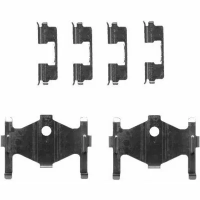 Reso Gratuito HELLA 8DZ 355 203-281 Kit Accessori, Pastiglia Freno