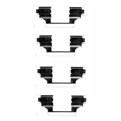 Offerta Limitata HELLA 8DZ 355 203-591 Kit Accessori, Pastiglia Freno