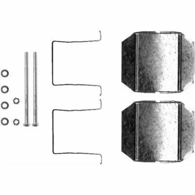 Occasione HELLA 8DZ 355 202-751 Kit Accessori, Pastiglia Freno