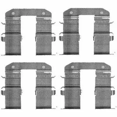 Compra Oggi Stesso HELLA 8DZ 355 203-351 Kit Accessori, Pastiglia Freno