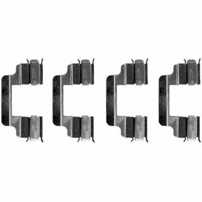 Promo Stagionale HELLA 8DZ 355 202-701 Kit Accessori, Pastiglia Freno