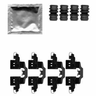 Popolare HELLA 8DZ 355 203-881 Kit Accessori, Pastiglia Freno