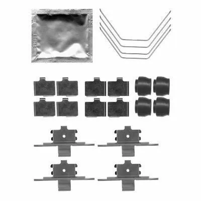 Vendita Finale HELLA 8DZ 355 204-951 Kit Accessori, Pastiglia Freno