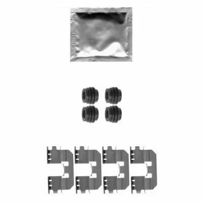 Ordina Subito HELLA 8DZ 355 204-331 Kit Accessori, Pastiglia Freno