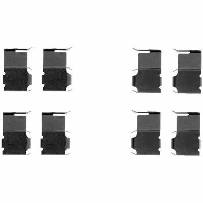 Popolare HELLA 8DZ 355 204-811 Kit Accessori, Pastiglia Freno