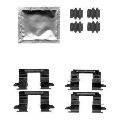 Compra Adesso HELLA 8DZ 355 205-201 Kit Accessori, Pastiglia Freno