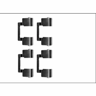 Più Venduto HELLA 8DZ 355 205-571 Kit Accessori, Pastiglia Freno