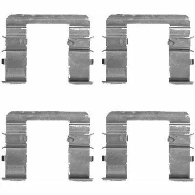 HELLA 8DZ 355 205-061 Kit Accessori, Pastiglia Freno Non Perdere