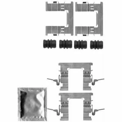 HELLA 8DZ 355 205-211 Kit Accessori, Pastiglia Freno Compra Online