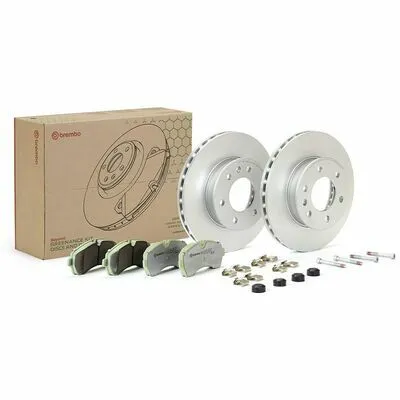BREMBO BEYOND LINE - Greenance KT 10 025 Kit Freno, Freno a Disco Promozione Esclusiva