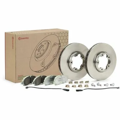 Nuova Collezione BREMBO BEYOND LINE - Greenance KT 10 062 Kit Freno, Freno a Disco