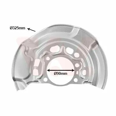 VAN WEZEL 5407372 Lamiera Paraspruzzi, Disco Freno Promozione Esclusiva