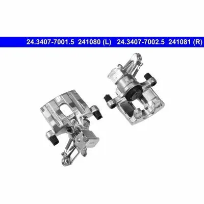 ATE 24.3407-7001.5 Pinza Freno Spedizione Espresso