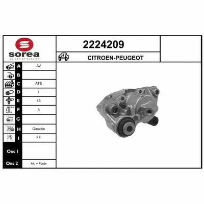 Bestseller EAI 2224209 Pinza Freno