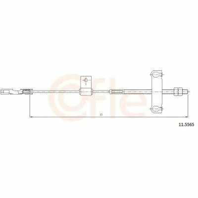COFLE 11.5459 Cavo Comando, Freno Stazionamento Offerta Limitata