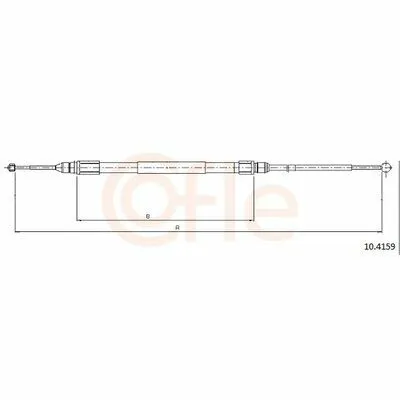 Compra Online COFLE 10.4159 Cavo Comando, Freno Stazionamento