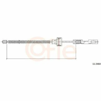 Compra Online COFLE 11.5464 Cavo Comando, Freno Stazionamento