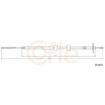 Ultima Occasione COFLE 10.9472 Cavo Comando, Freno Stazionamento
