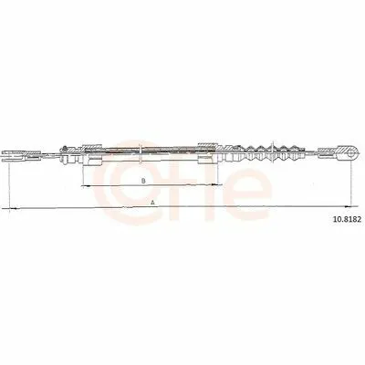Occasione COFLE 10.8182 Cavo Comando, Freno Stazionamento