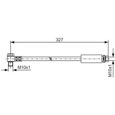 Quantità Limitata BOSCH 1 987 476 098 Flessibile del Freno