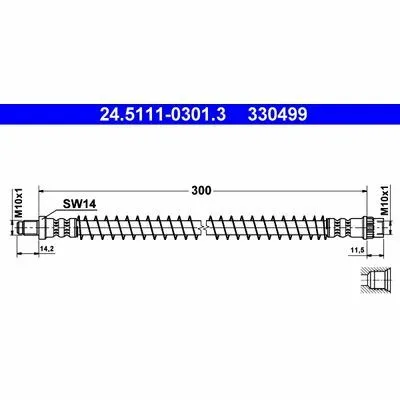 Offerta ATE 24.5111-0301.3 Flessibile del Freno