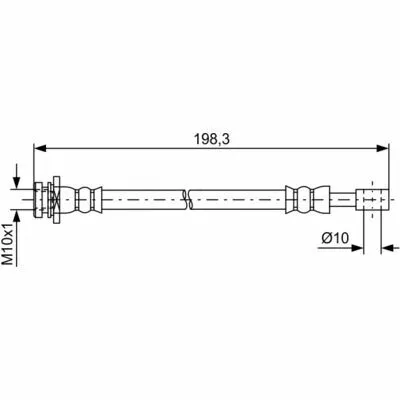 Promo Stagionale BOSCH 1 987 481 630 Flessibile del Freno