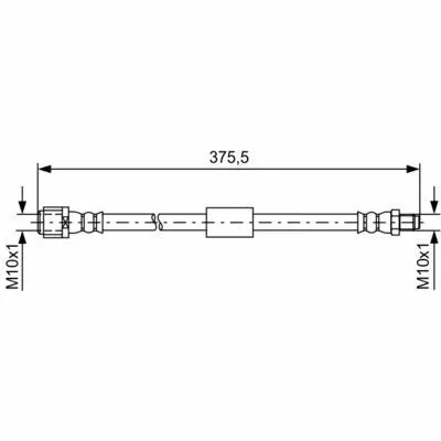 Vendita Finale BOSCH 1 987 481 608 Flessibile del Freno