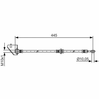 Quantità Limitata BOSCH 1 987 481 498 Flessibile del Freno