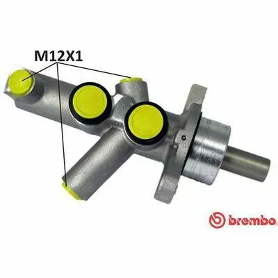 BREMBO ESSENTIAL LINE M 50 029 Cilindro Maestro del Freno Professionale