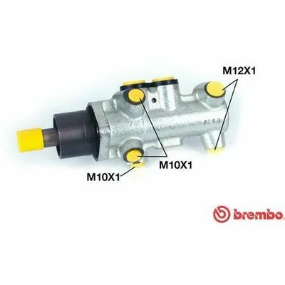 BREMBO ESSENTIAL LINE M 68 009 Cilindro Maestro del Freno Professionale