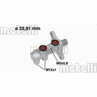 METELLI 05-0714 Cilindro Maestro del Freno Popolare
