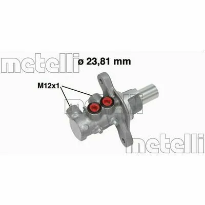 METELLI 05-0700 Cilindro Maestro del Freno Solo Oggi