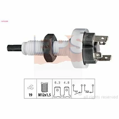 Vendita Finale EPS Made in Italy - OE Equivalent 1.810.049 Interruttore Luce Freno