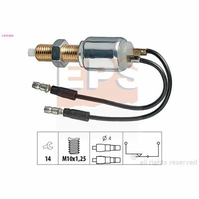 EPS Made in Italy - OE Equivalent 1.810.028 Interruttore Luce Freno Prezzo Basso