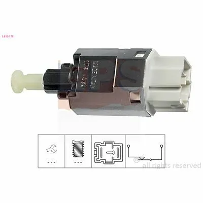 EPS Made in Italy - OE Equivalent 1.810.175 Interruttore Luce Freno Spedizione Espresso