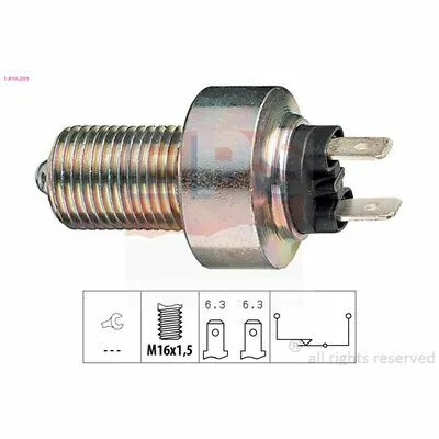Saldi EPS Made in Italy - OE Equivalent 1.810.201 Interruttore Luce Freno